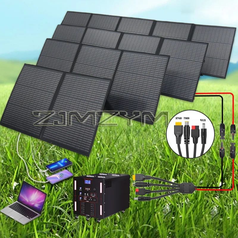 Solar Panel 200W - Opvouwbaar zonnepaneel 300W / 250W /