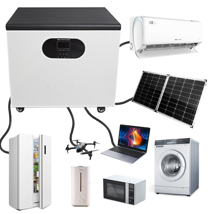 Solar Generator - Campingcaravan RV's Zonne-energiegenerator AC-oplader Energieopslag 2500W