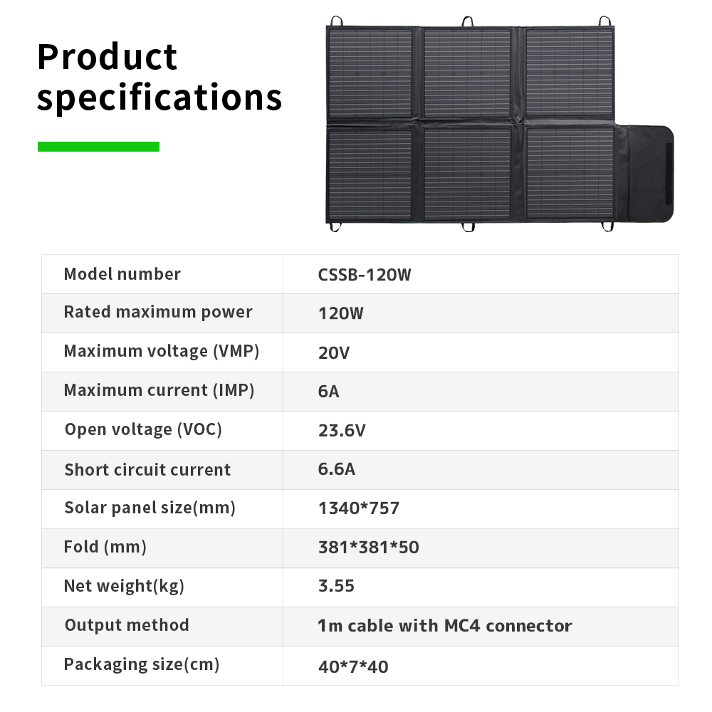 Draagbare 400W 300W 200W 120W  - Solar Panel 200W recensie en prijs