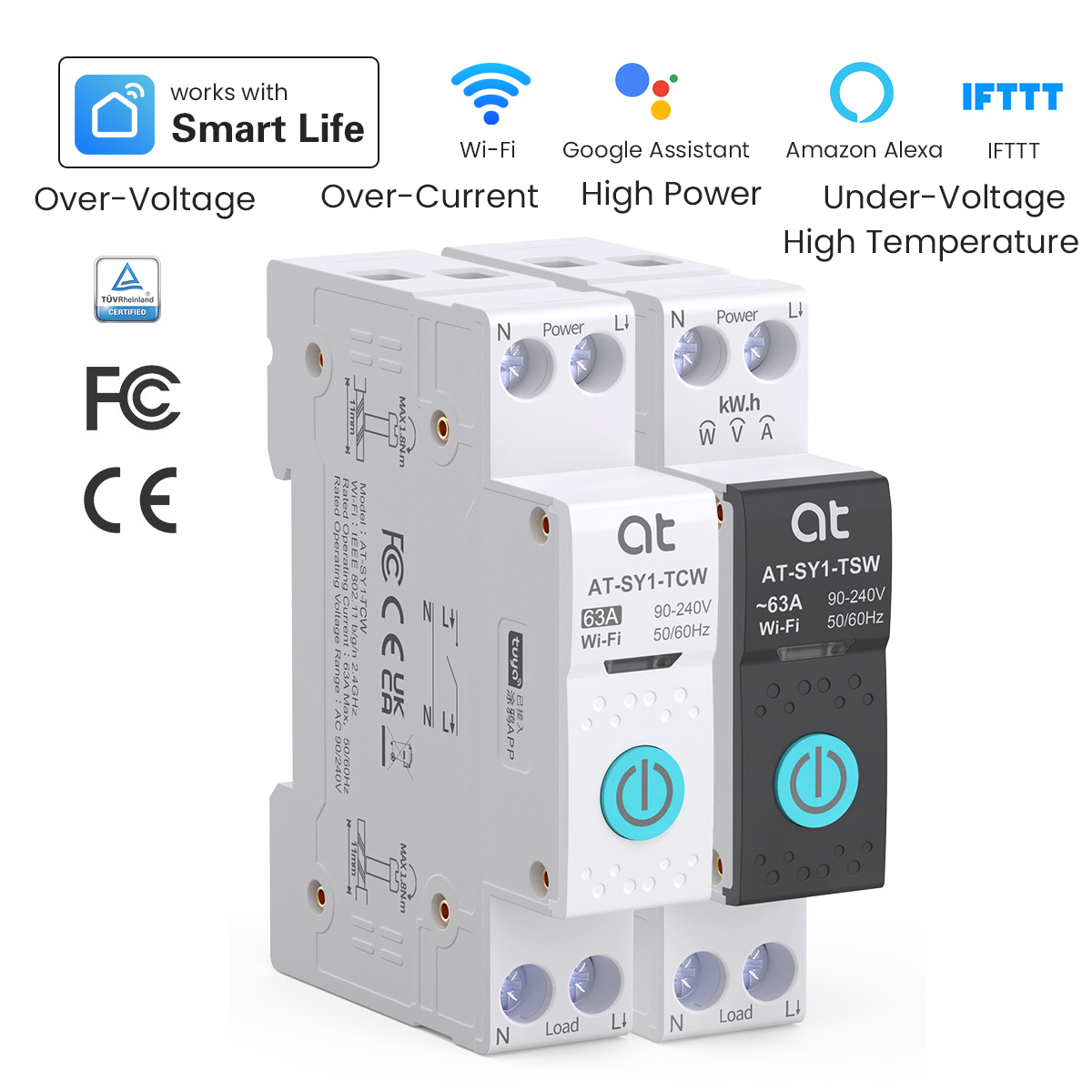 Tuya WiFi Stroomonderbreker Sm - Energy Monitor Meter recensie en prijs