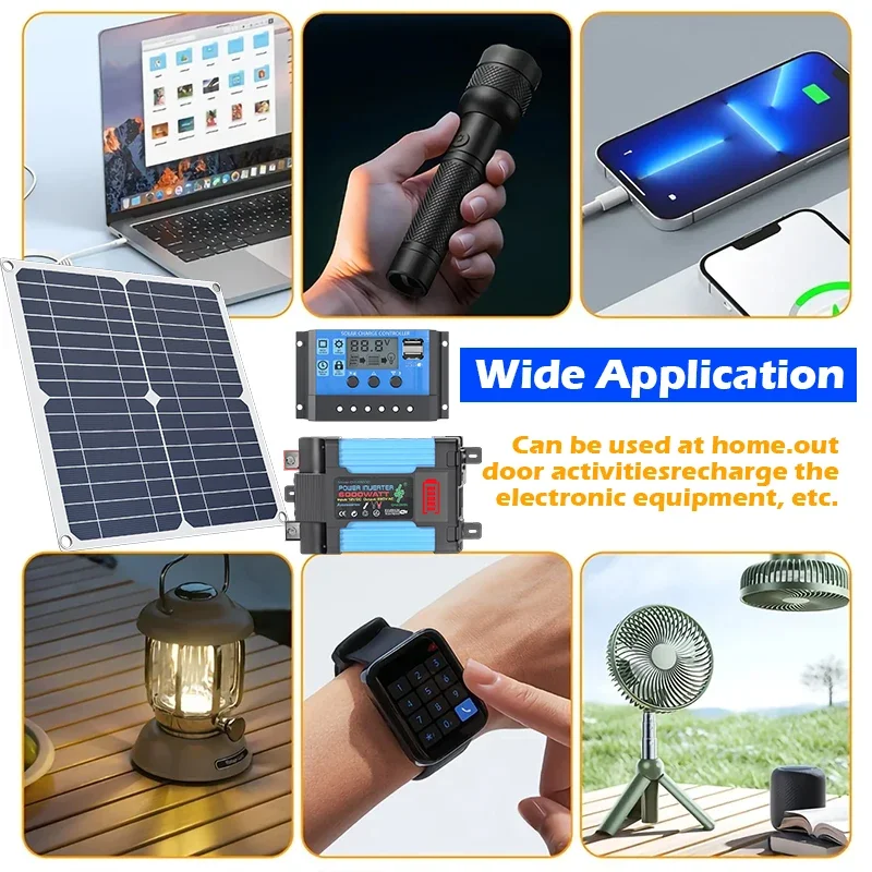6000W zonne-energiepakket, voo - Solar Panel 200W recensie en prijs