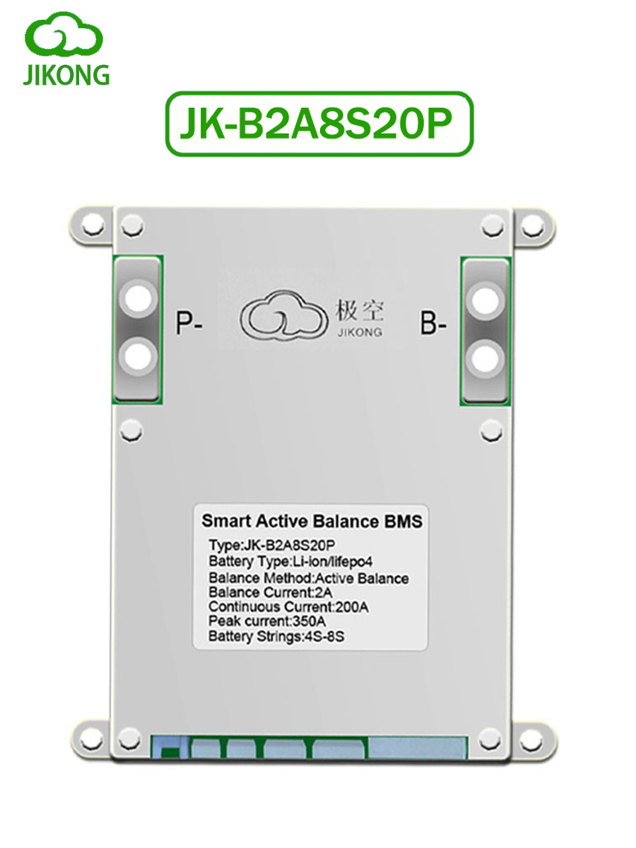 JK BMS 200A JK-B2A8S20P JKBMS  - Lithium Battery 12V recensie en prijs