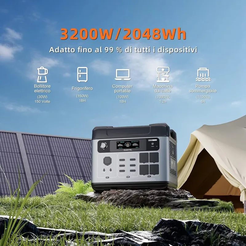 2026OUKITEL P2001 PLUS voor 20 - Solar Generator recensie en prijs