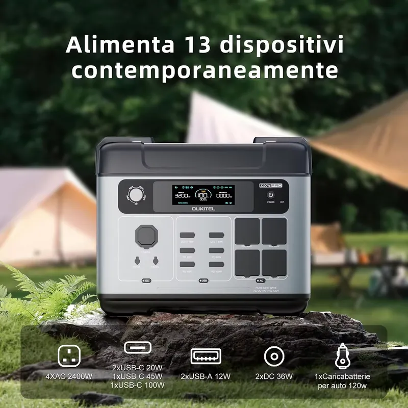 2026OUKITEL P2001 PLUS voor 20 - Solar Generator recensie en prijs